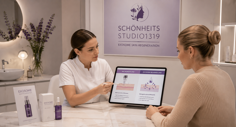 Exosom-Behandlung oder Microneedling – Was ist der Unterschied?