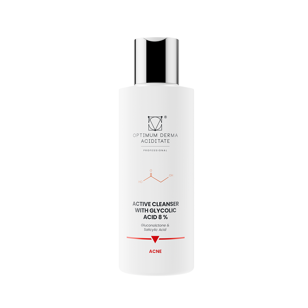 ACTIVE CLEANSER WITH GLYCOLIC ACID, 8% – 200 ml