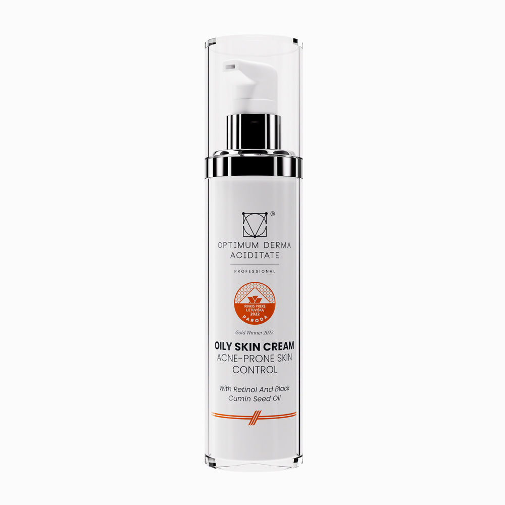 OILY SKIN CREAM WITH RETINOL AND BLACK CUMIN SEED OIL, 50 ml