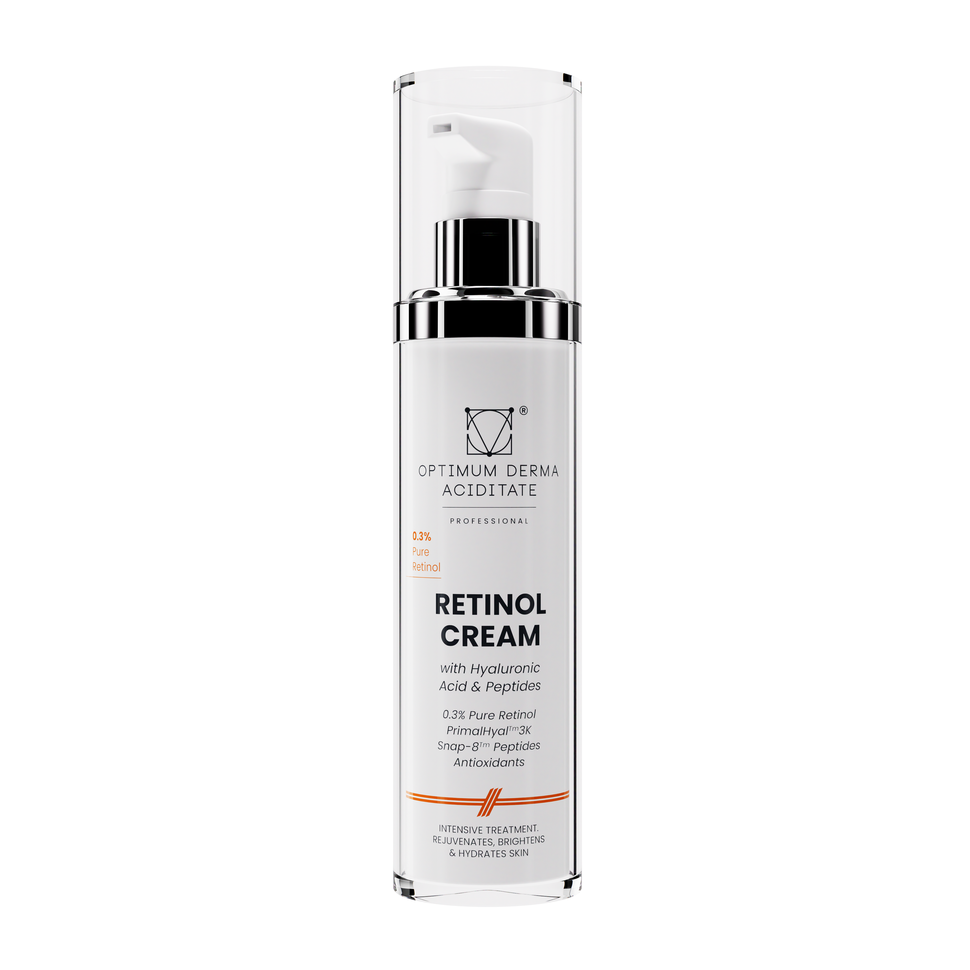 RETINOL CREAM WITH HYALURONIC ACID & PEPTIDES, 50 ml
